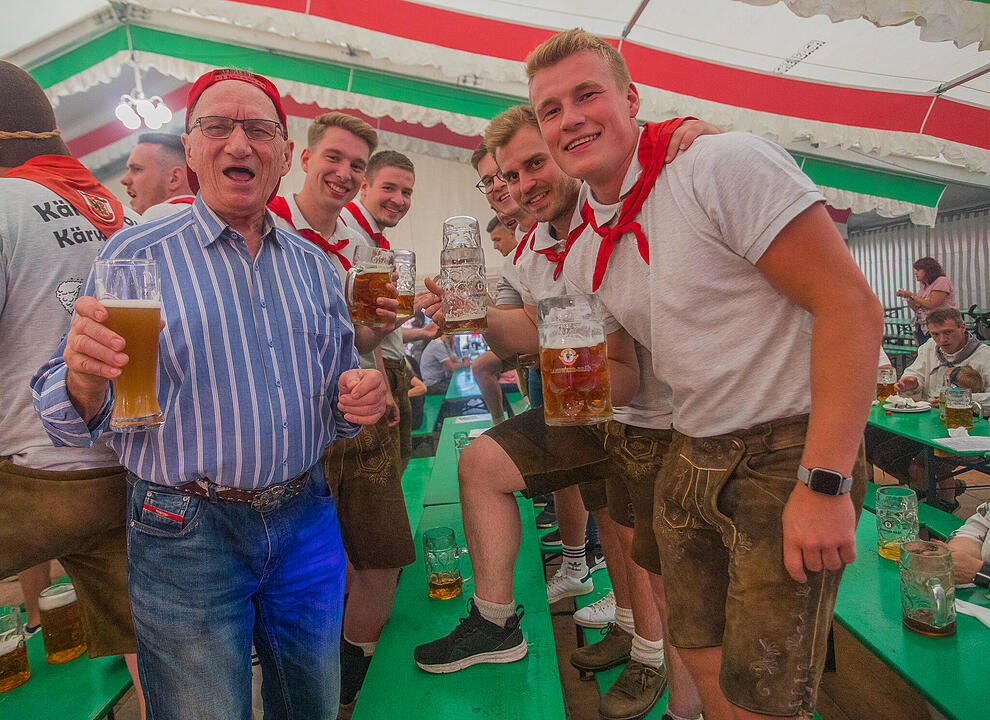 Die Rothsee Musikanten sorgten für klasse Stimmung!