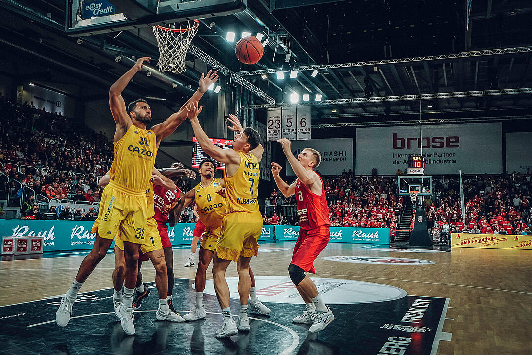 Impressionen vom BBL-Spiel