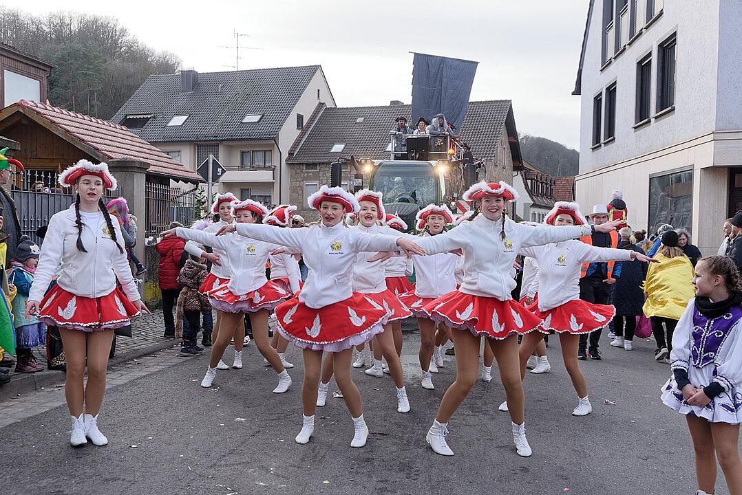 Der Jubiläumsumzug am Faschingsdienstag