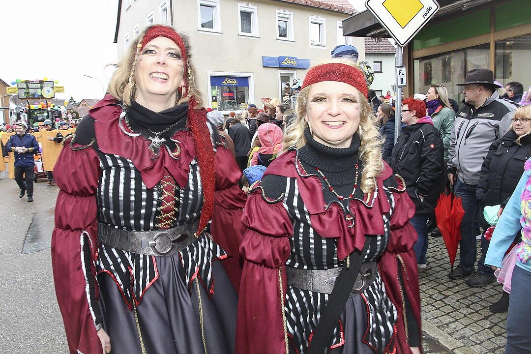 Großer Faschingsumzug  zum Stadtsteinacher Marktplatz