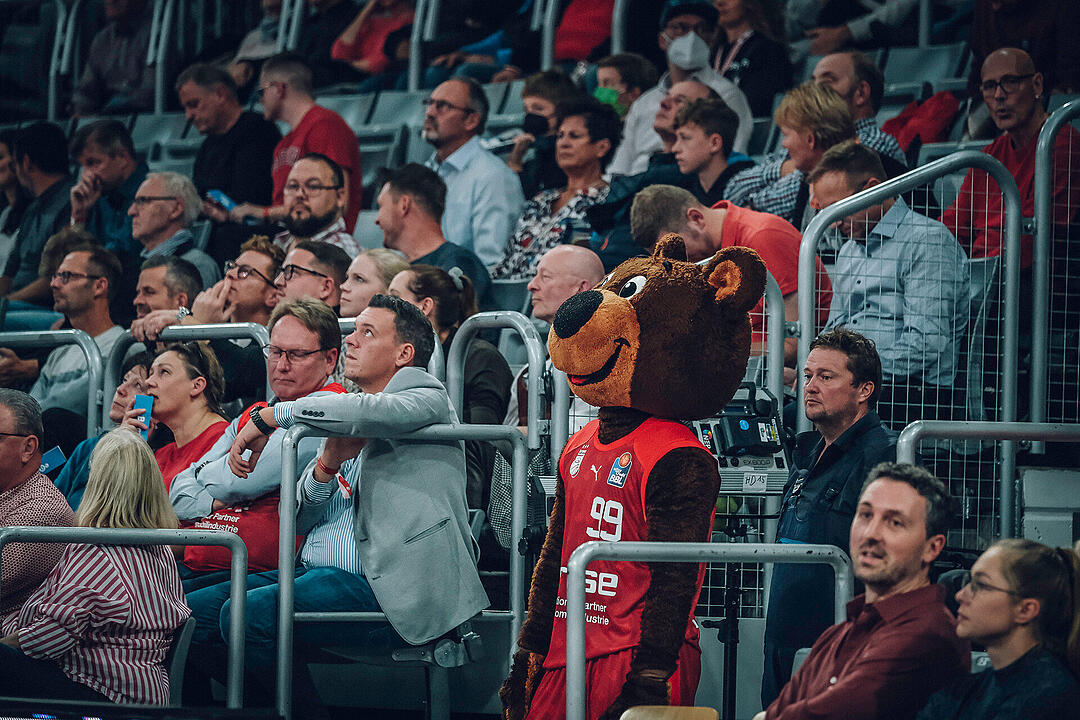 Impressionen vom BBL-Spiel