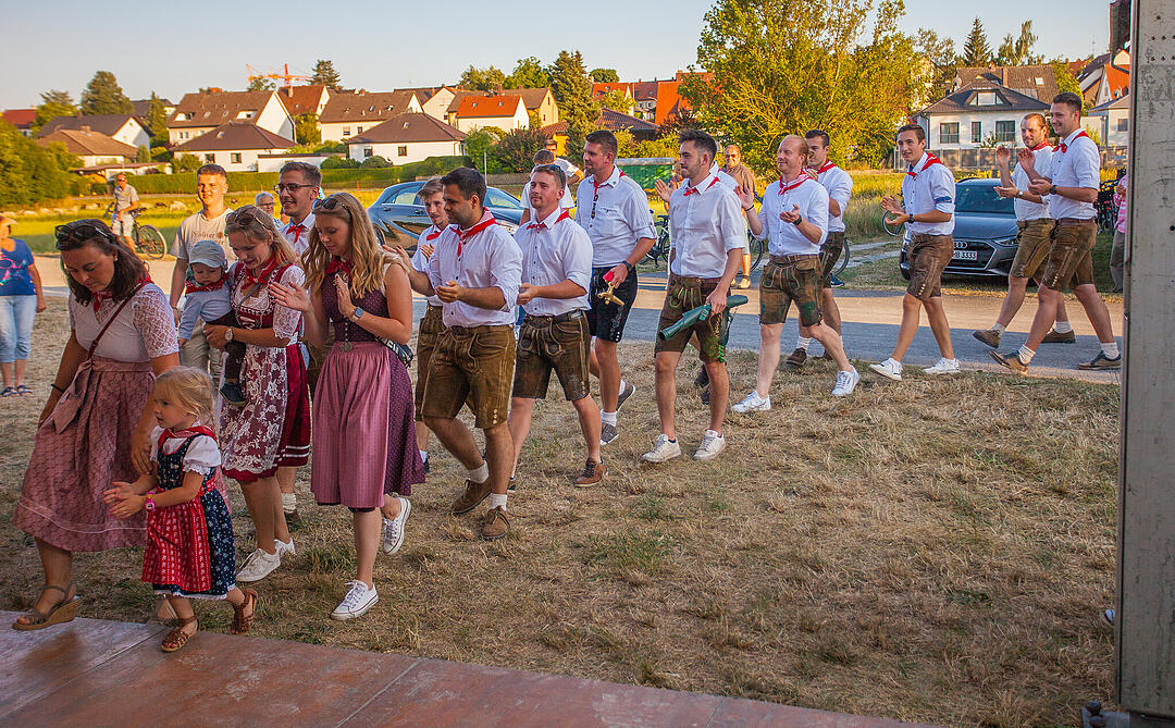 Grandioser Auftakt mit den Rothsee Musikanten.