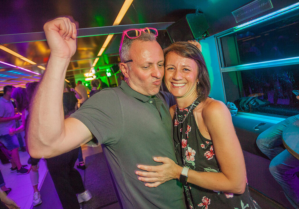 Bayern 3 Partyschiff in Fürth