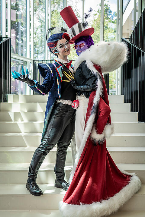 Wunderschöne Cosplays konnten bewundert werden!