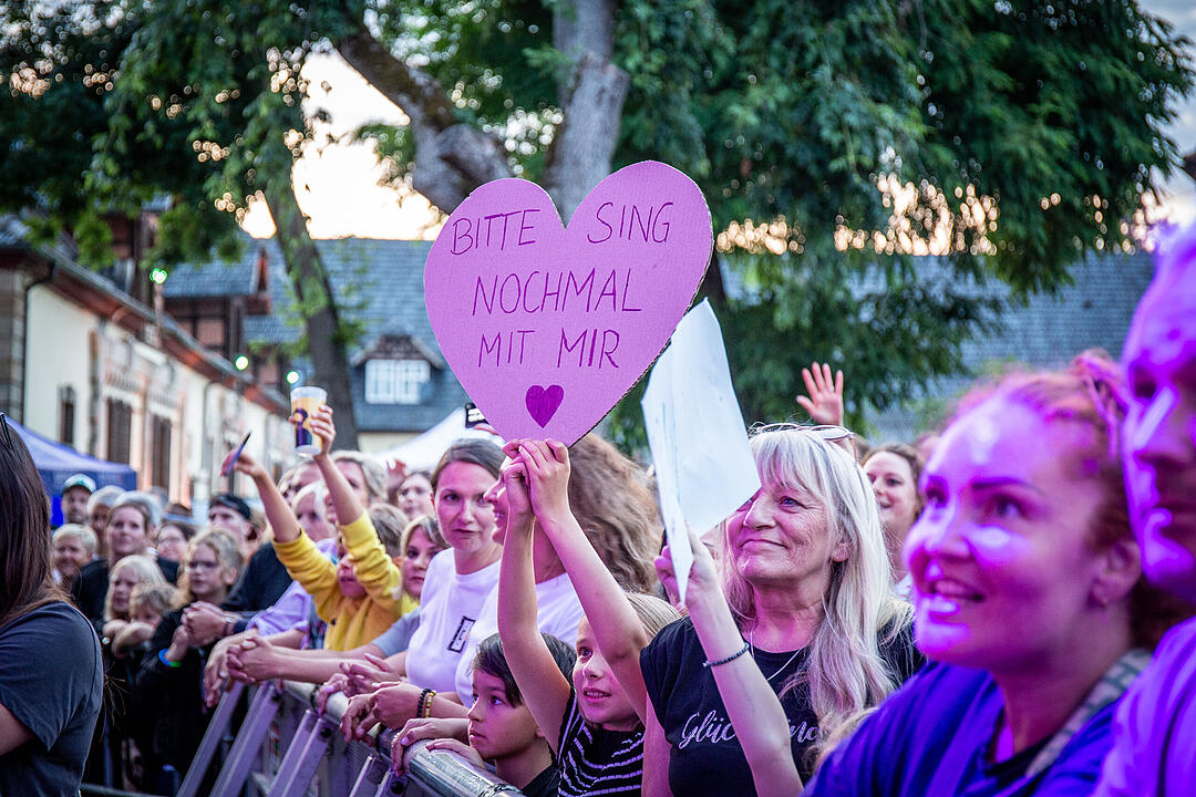 Klasse Konzert vor traumhafter Kulisse!