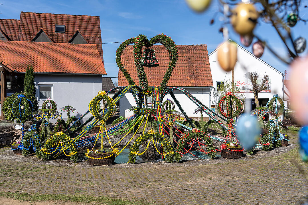 Der Brunnen ist ein Muss für jeden Osterbrunnen-Fan!