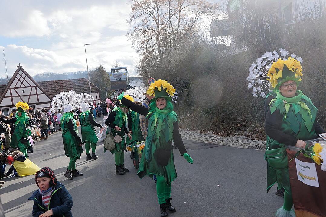 Der Jubiläumsumzug am Faschingsdienstag