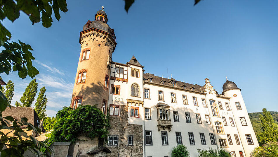 Auf Burg Namedy finden gleich zwei Weihnachtsmärkte statt.