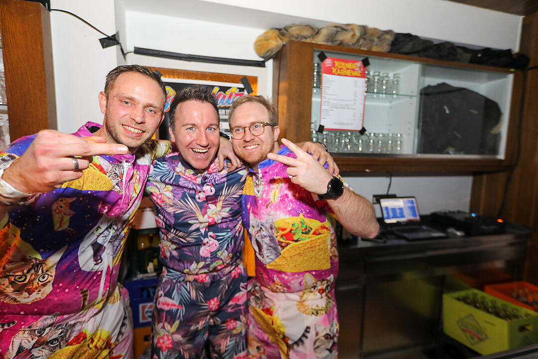 Beste Partystimmung in der Stadthalle