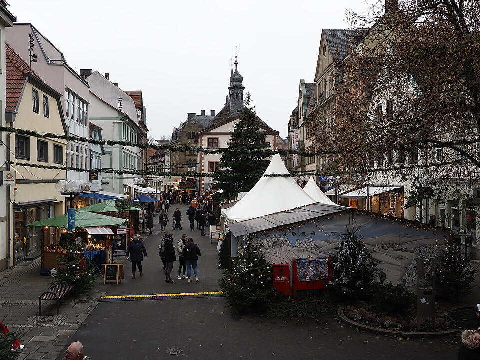 Weihnachtliche Stimmung in der Innenstadt