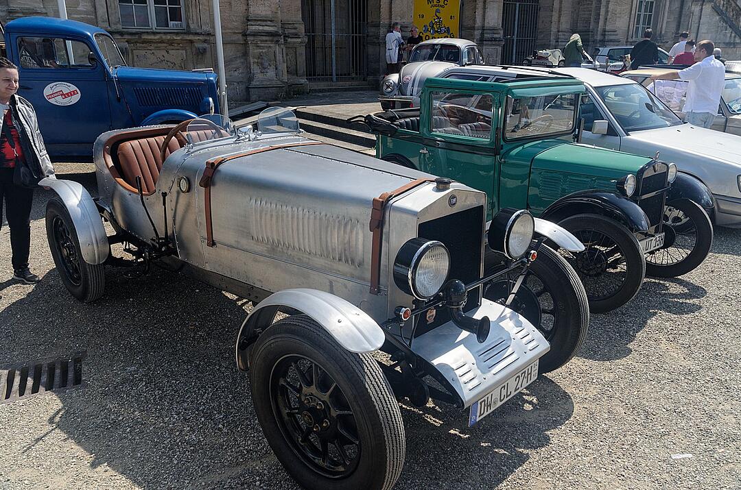 Hunderte von Oldtimern konnten bestaunt werden!