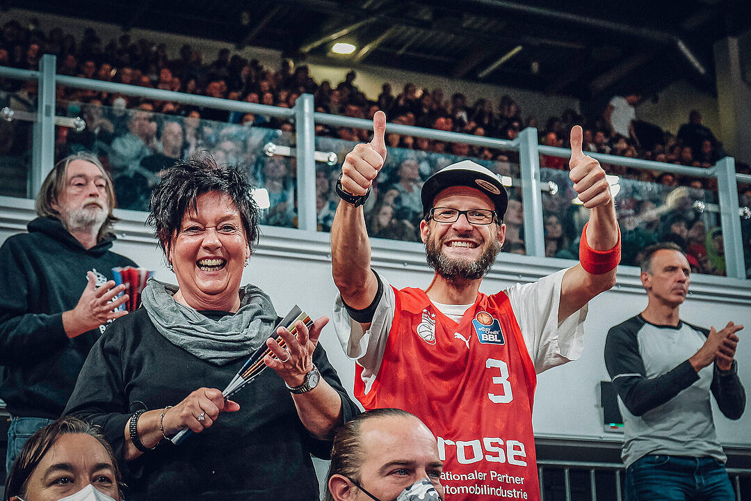 Impressionen vom BBL-Spiel