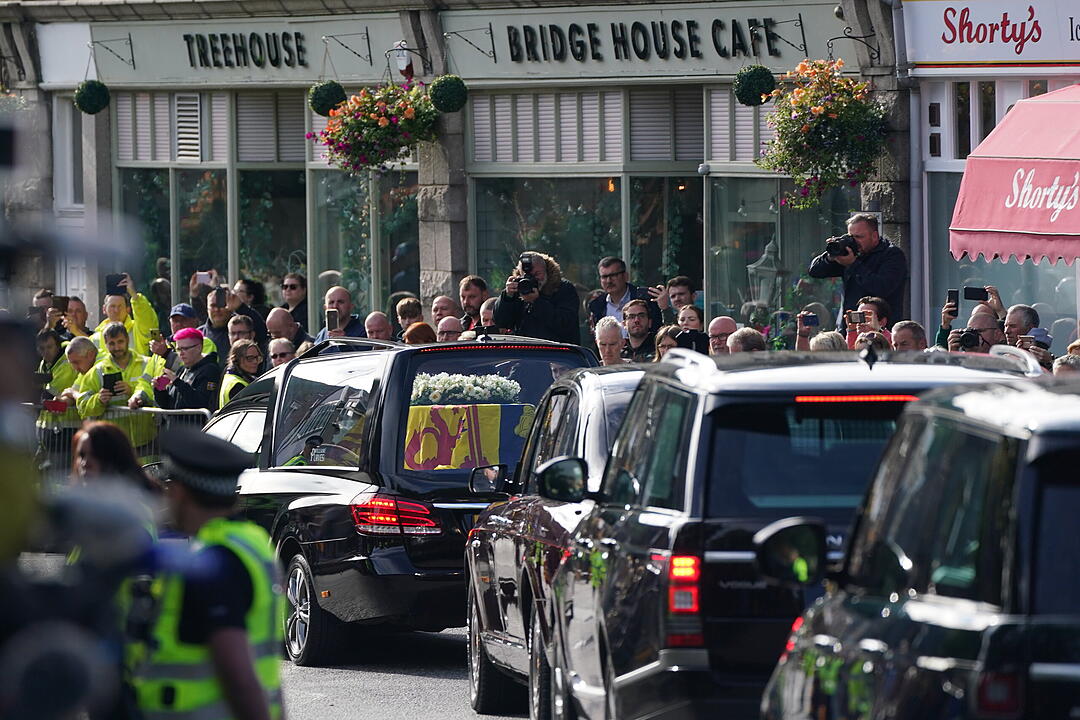Die letzte große Reise der Queen: Schottland nimmt Abschied von Elizabeth II.