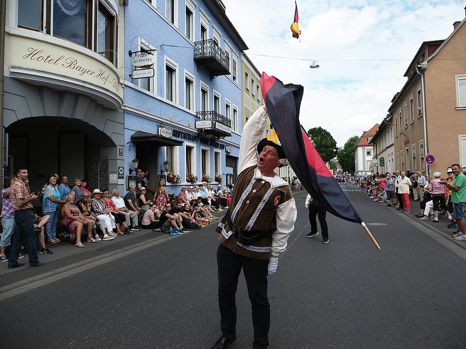 Das Historienspektakel zog wieder Tausende von Besuchern an.