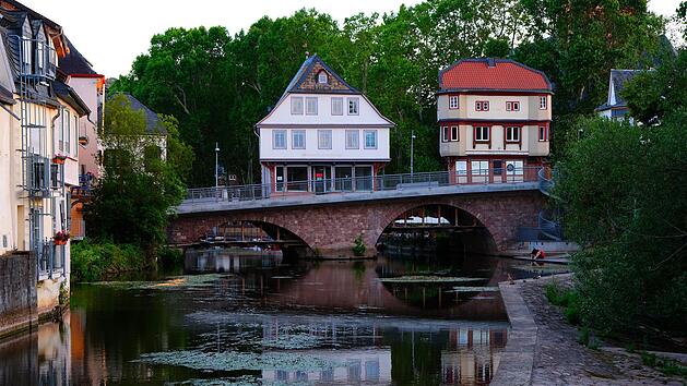 Wie im Urlaub: Die Brückenhäuser in Bad Kreuznach.