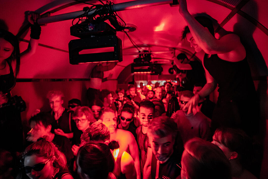 Der Party Zug war wieder unterwegs.