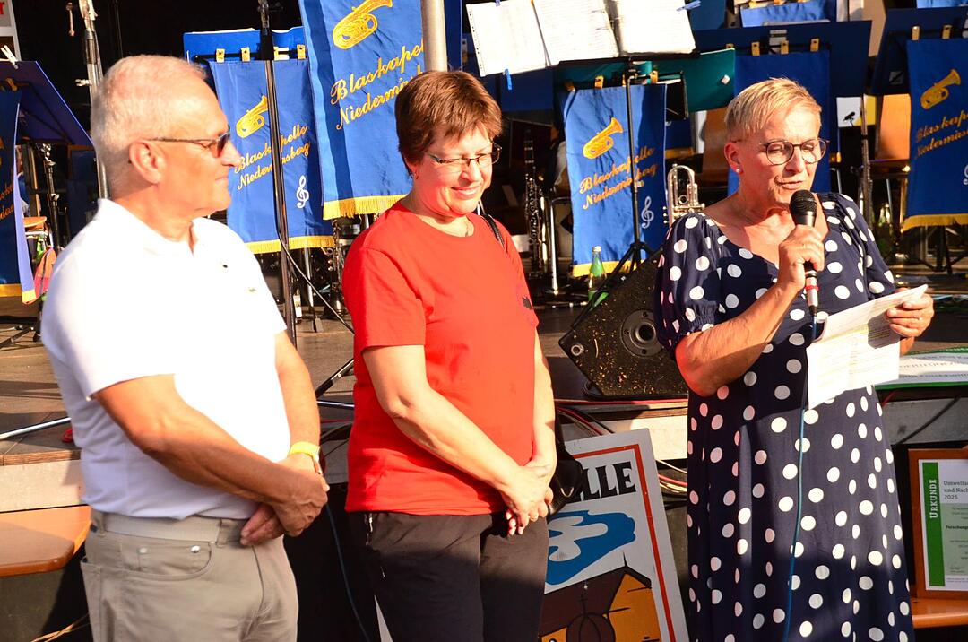 Auf dem Marktplatz Ebermannstadt wird gefeiert!