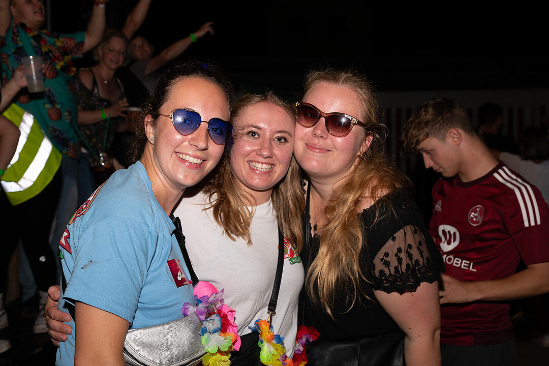 Impressionen von der Partynacht