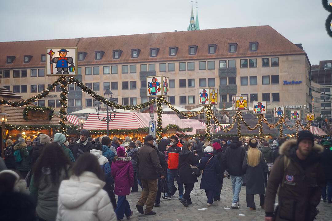 Nürnberg zur Weihnachtszeit.
