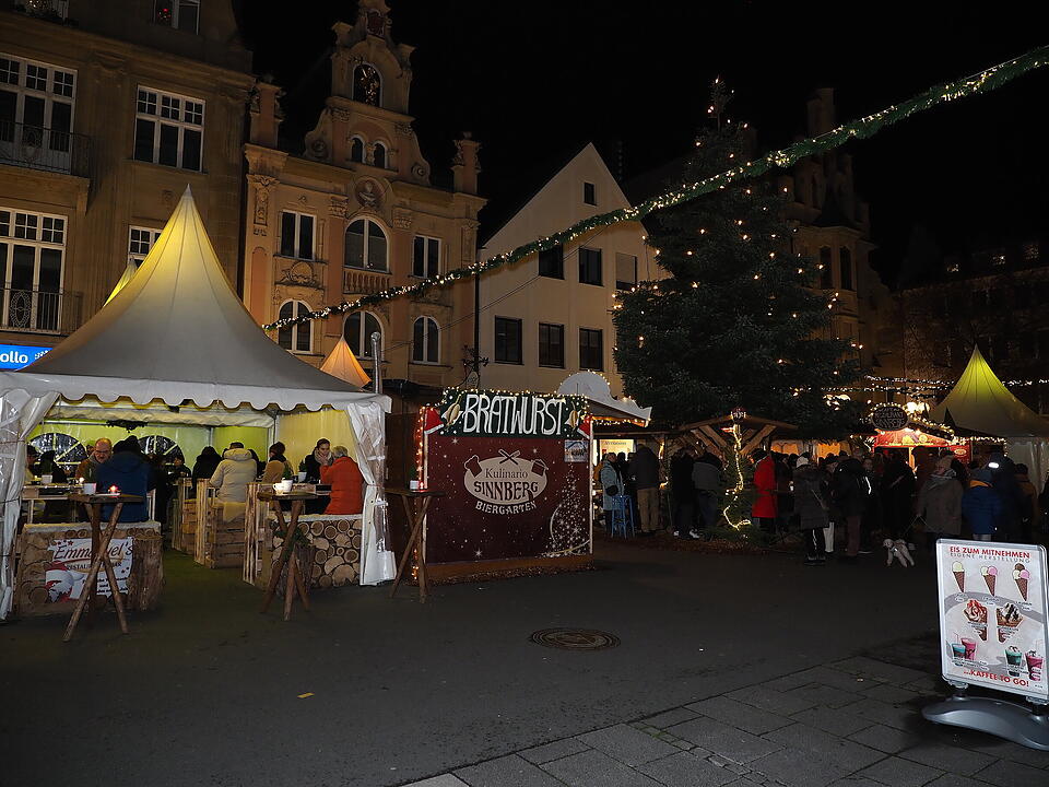 Weihnachtliche Stimmung in der Innenstadt