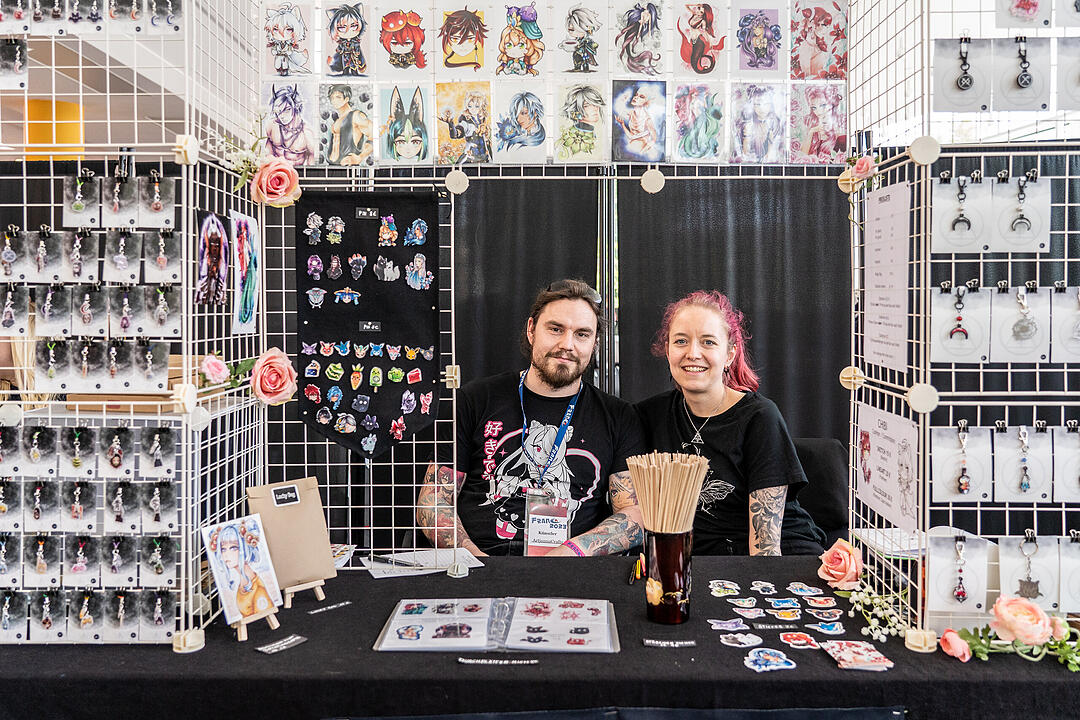 Ganz viele Cosplayer aus Nah und Fern feiern ihr Hobby!