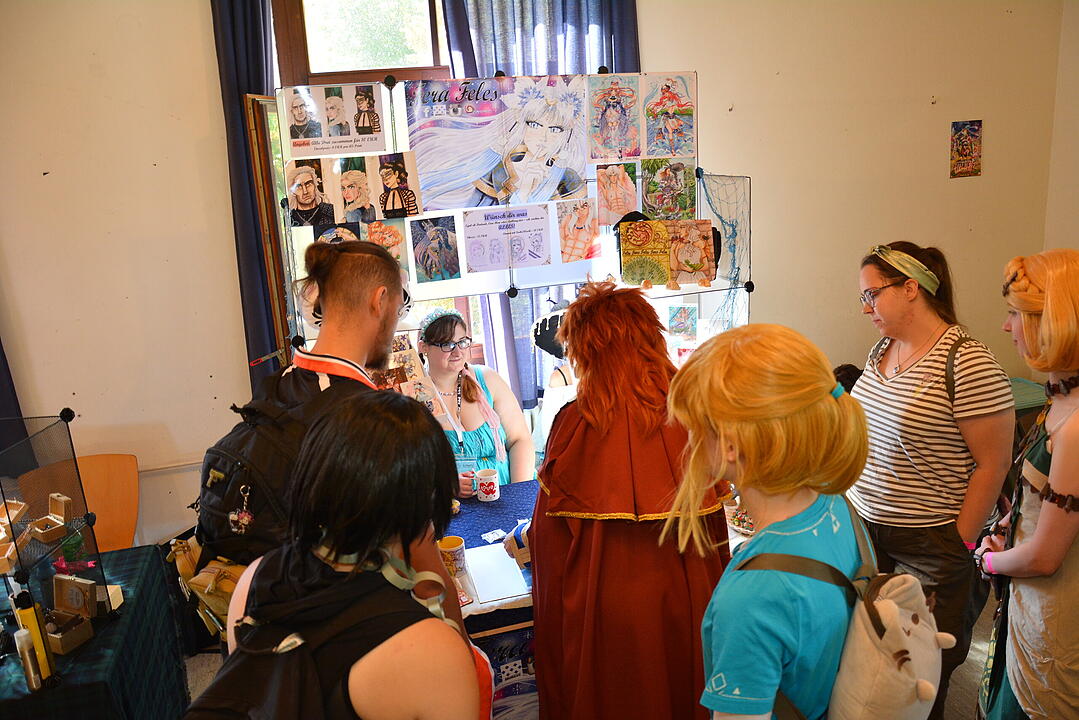 Zahlreiche Manga, Anime und Cosplay-Fans kamen nach Schweinfurt.