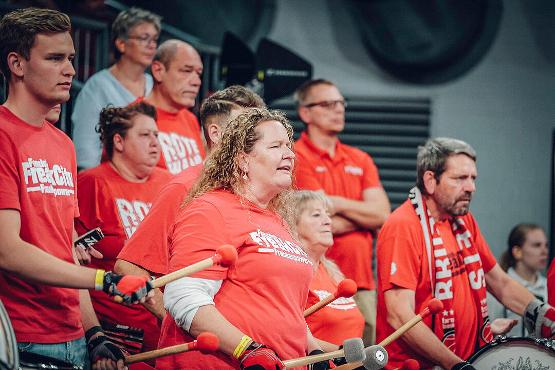 Impressionen vom Pokalachtelfinale