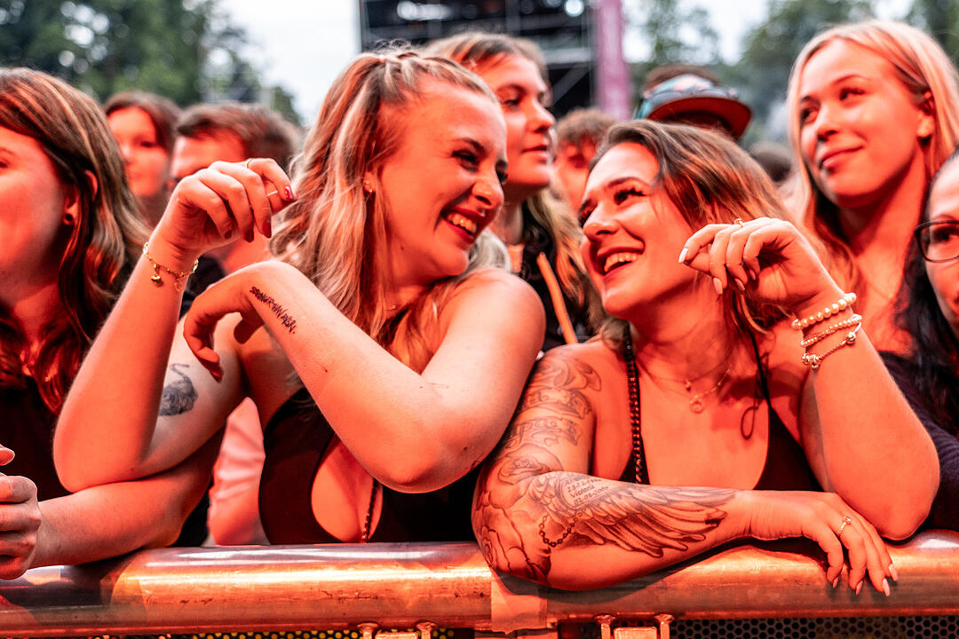 Hammer Konzert! An die 10.000 Kontra K Fans kamen nach Coburg.