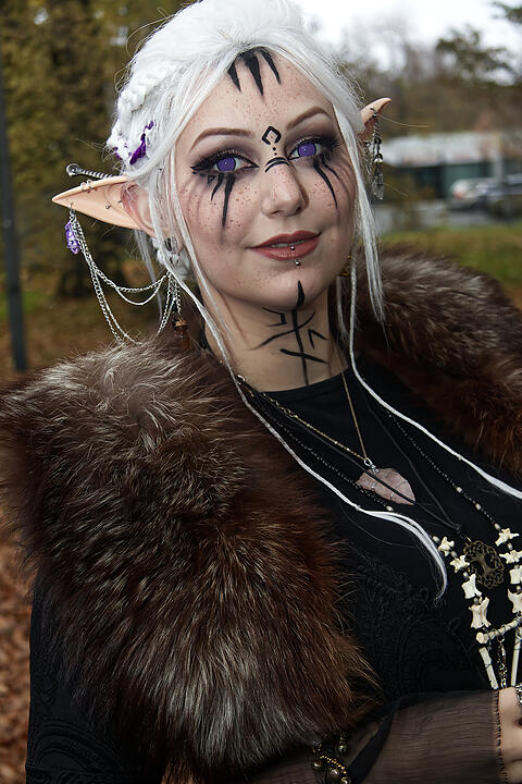Portraits von Cosplayer*innen
