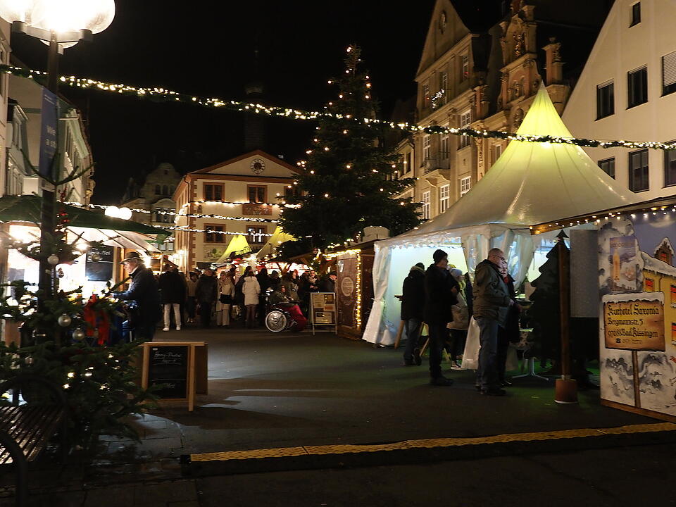 Weihnachtliche Stimmung in der Innenstadt