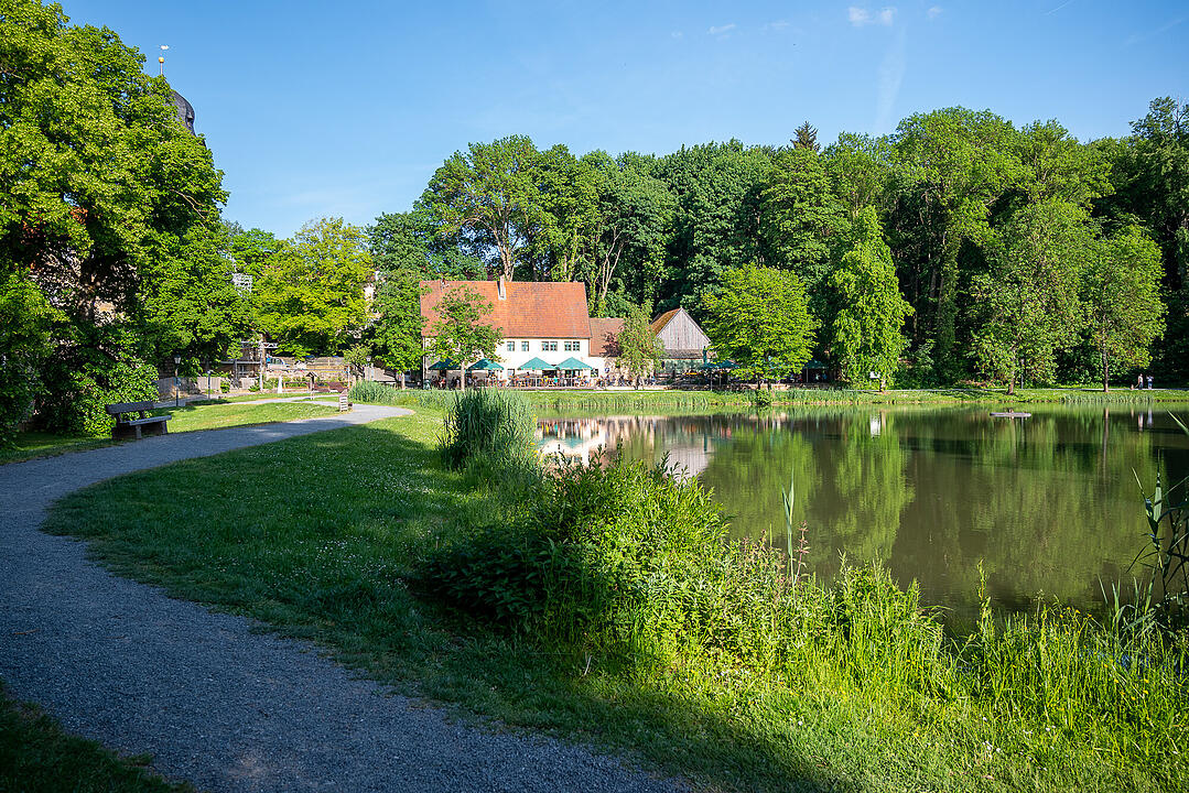 Beeindruckende Schlossanlage