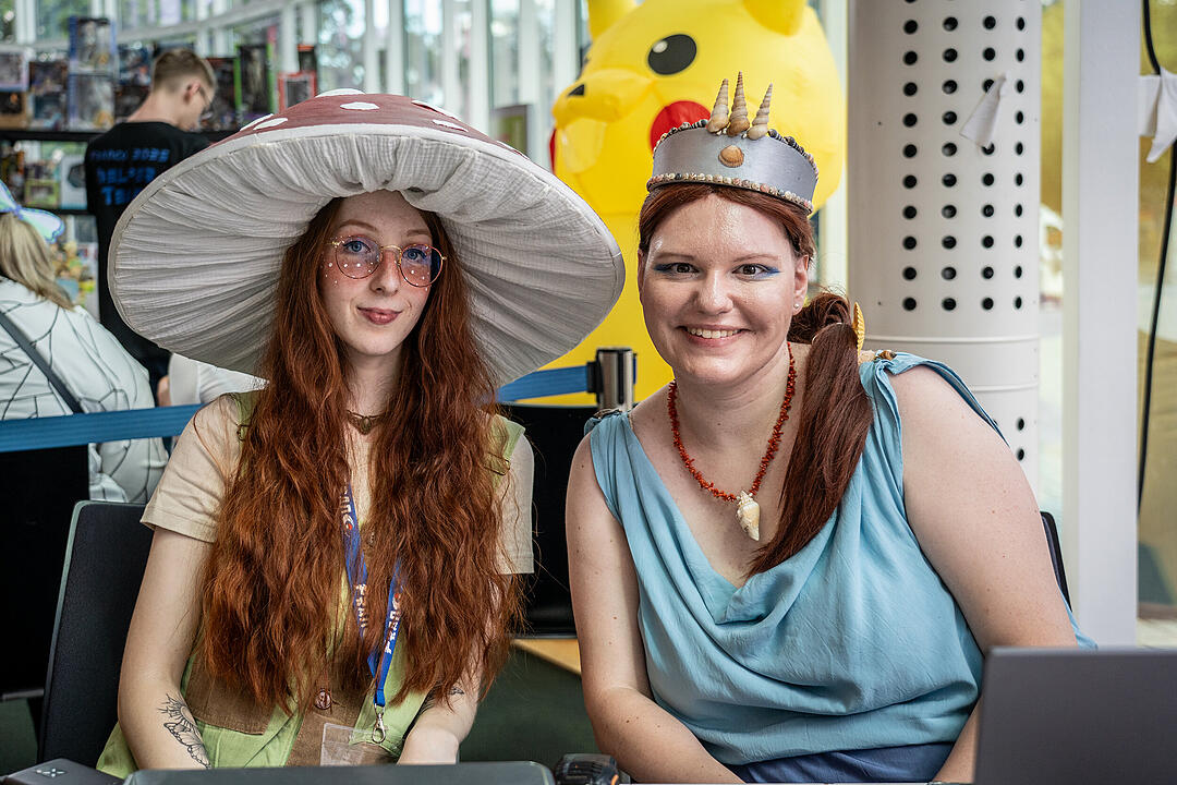 Wunderschöne Cosplays konnten bewundert werden!