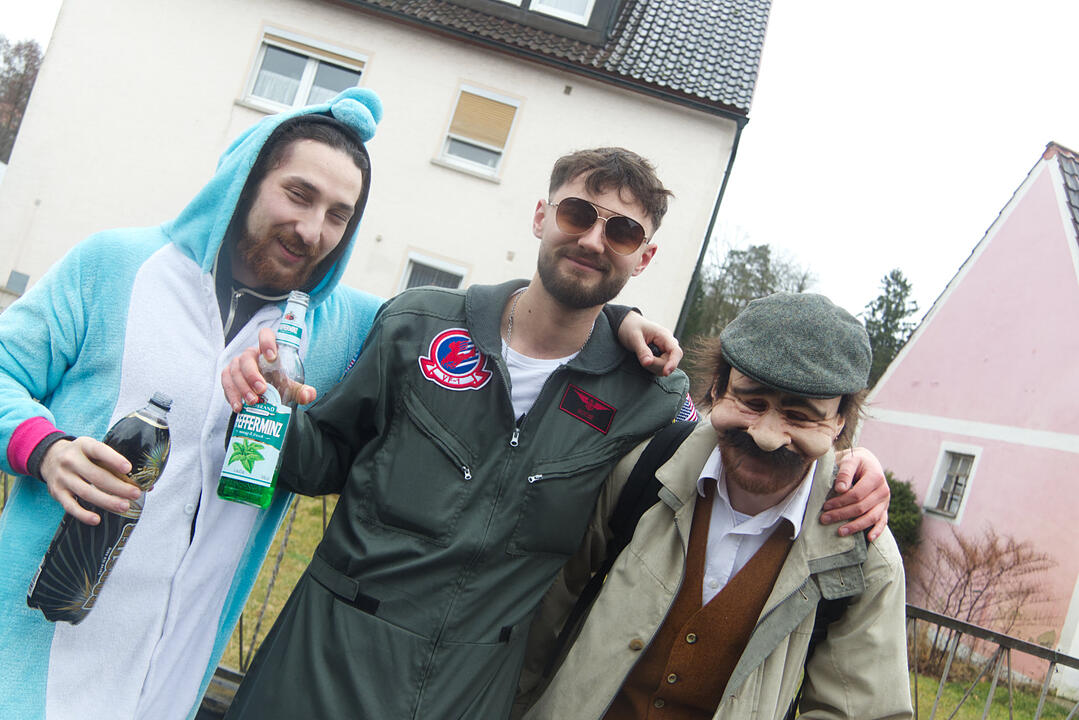 Faschingsumzug und After-Zug-Party