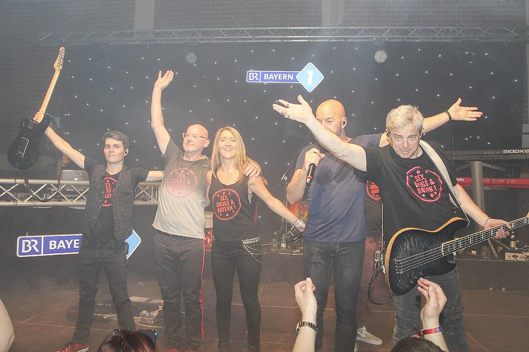 Klasse Stimmung in der Frankenhalle.