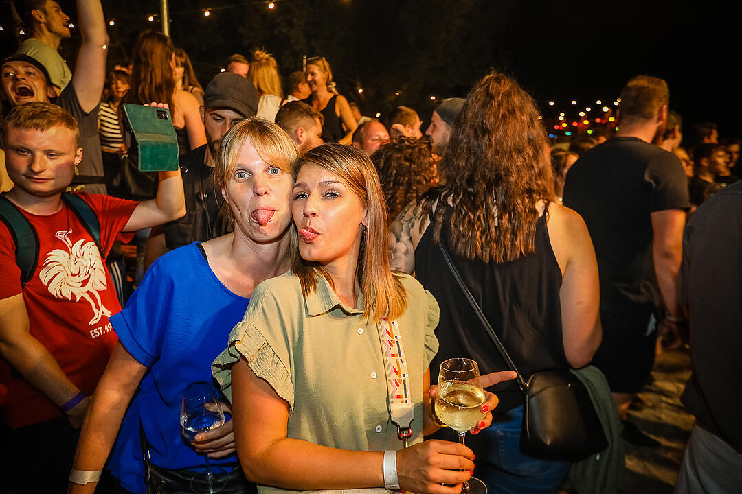 Erstklassige Stimmung mit den Almrockern!