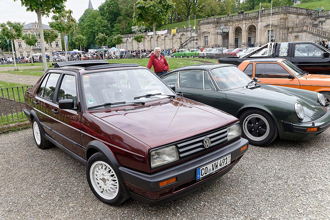 Hunderte von Oldtimern konnten bestaunt werden.