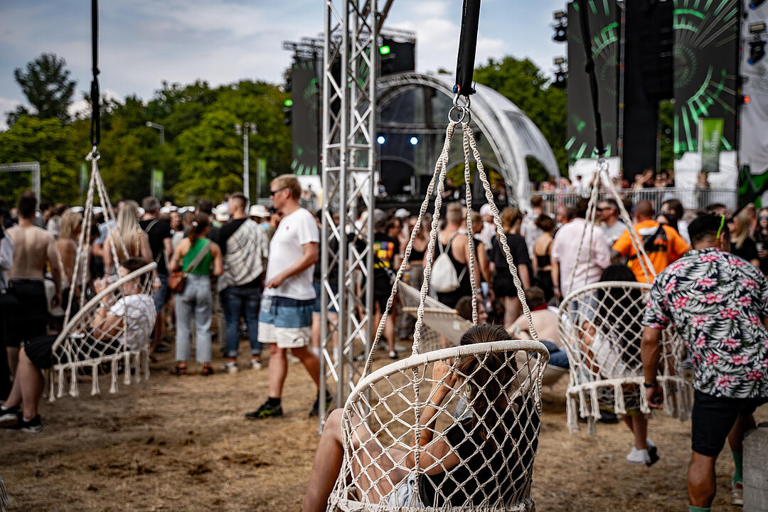 Der Marienbergpark verwandelte sich in die wunderbarste Tanzfläche der Stadt.