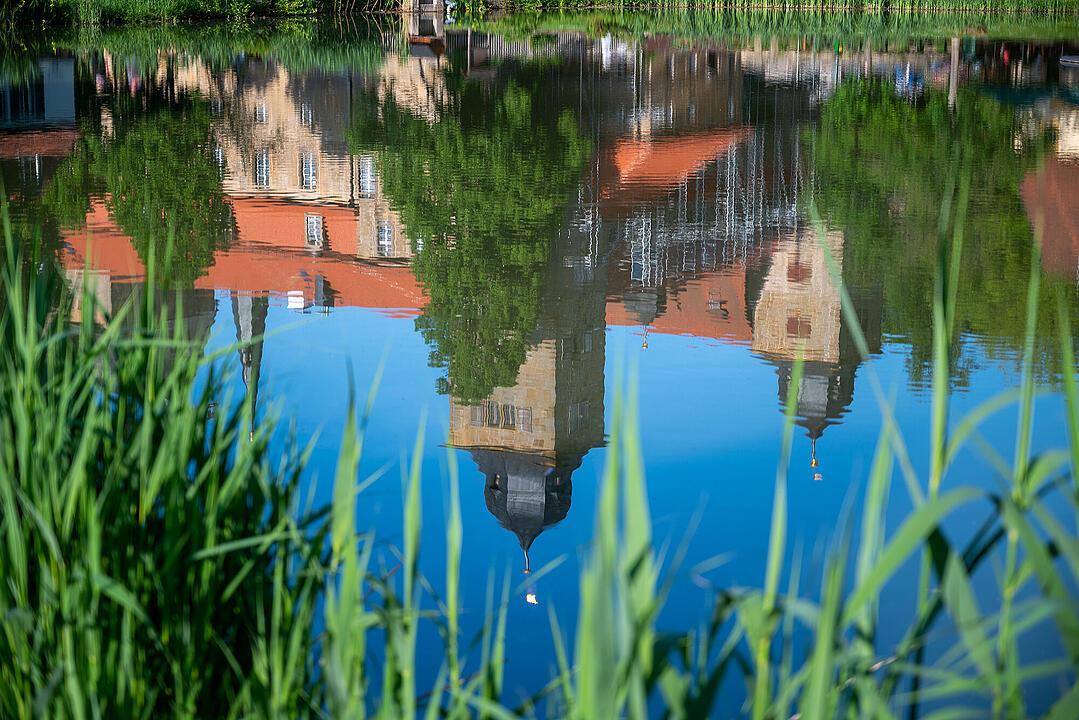 Beeindruckende Schlossanlage