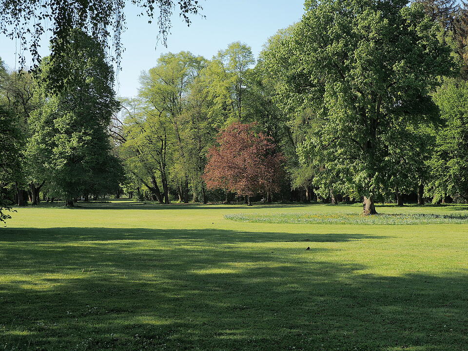 Landschaftsgarten im englischen Stil