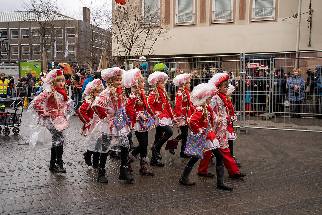 Der traditionelle Umzug zog ca. 70.000 Faschingsfreunde an.