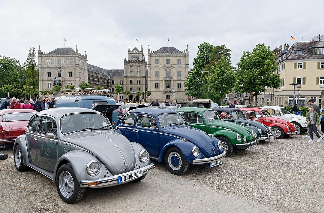 Hunderte von Oldtimern konnten bestaunt werden.