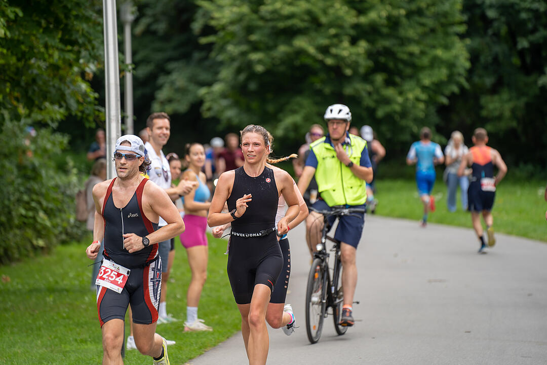 Der Triathlon war in diesem Jahr nur ein Duathlon!