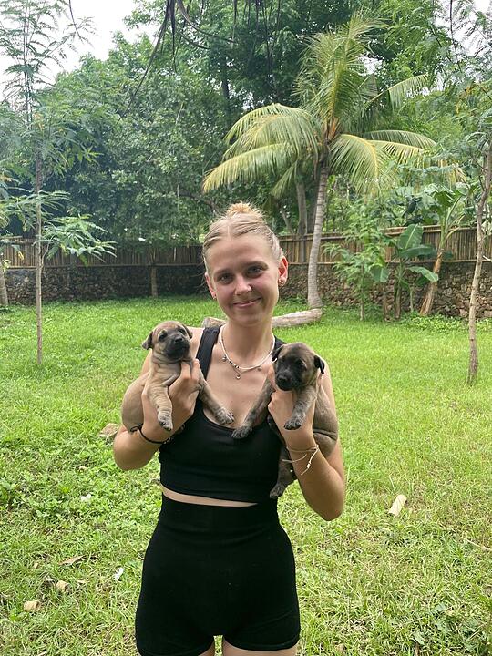 Eileen aus Franken (20) wandert aus, um Hunde zu retten - dann folgen Morddrohungen