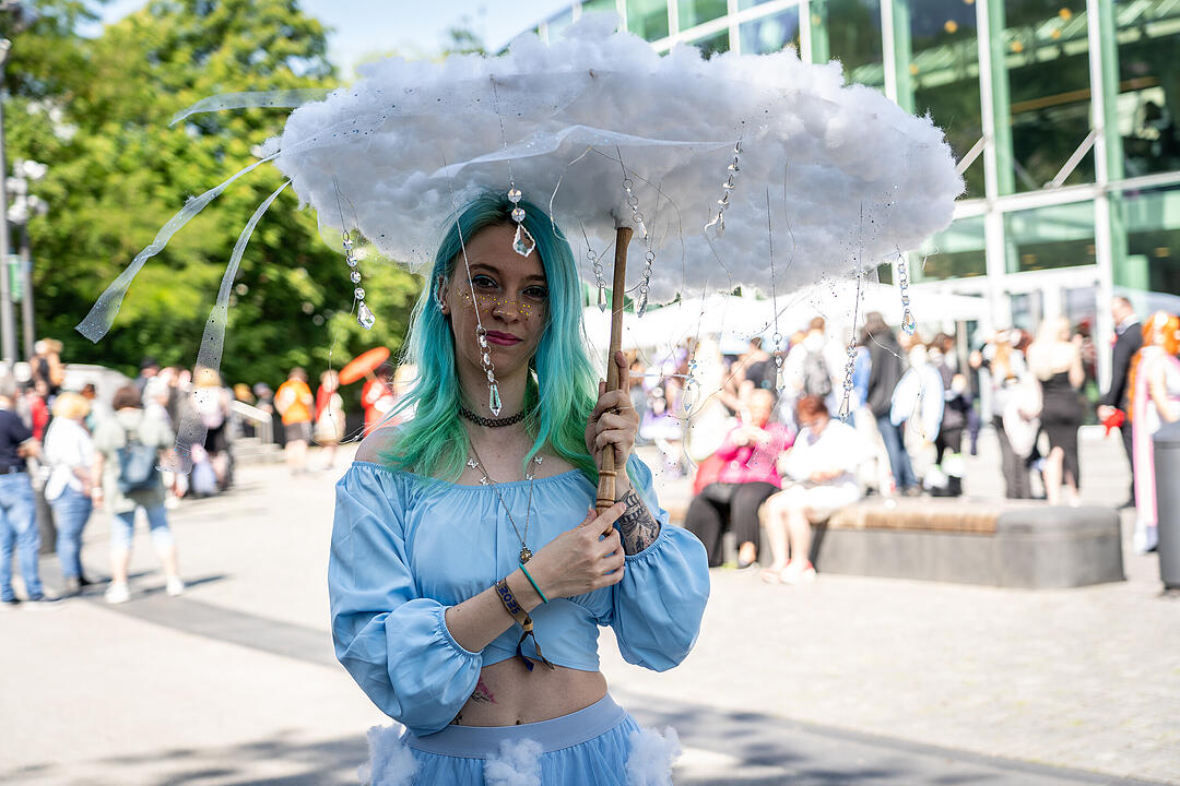 Wunderschöne Cosplays konnten bewundert werden!