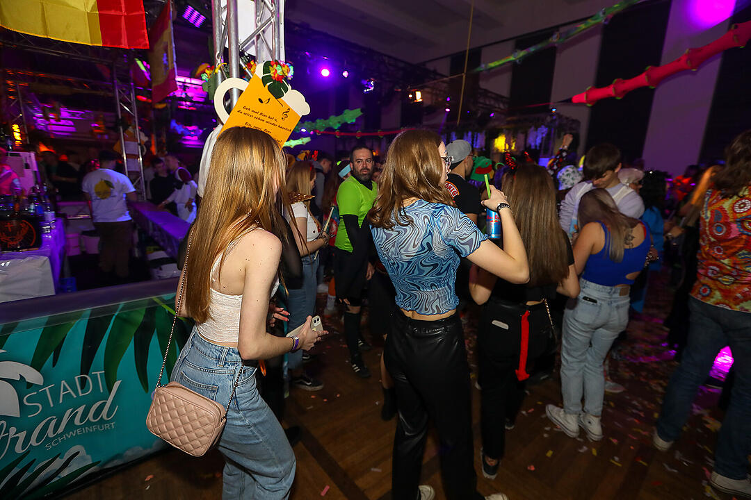 Beste Partystimmung in der Stadthalle