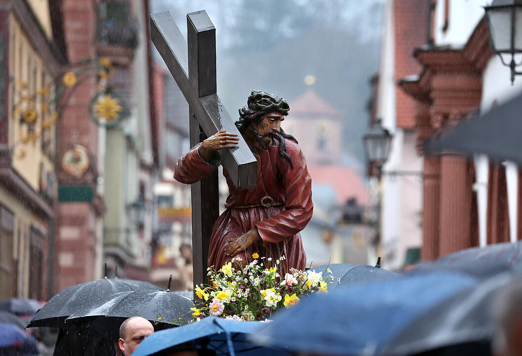 Karfreitag - Prozession in Lohr am Main