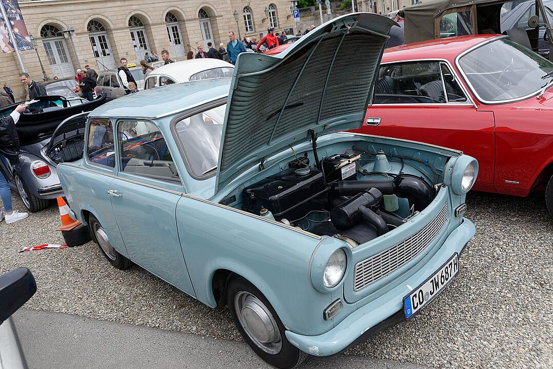 Hunderte von Oldtimern konnten bestaunt werden.