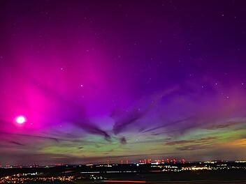 Polarlichter Framersheim, Rheinhessen