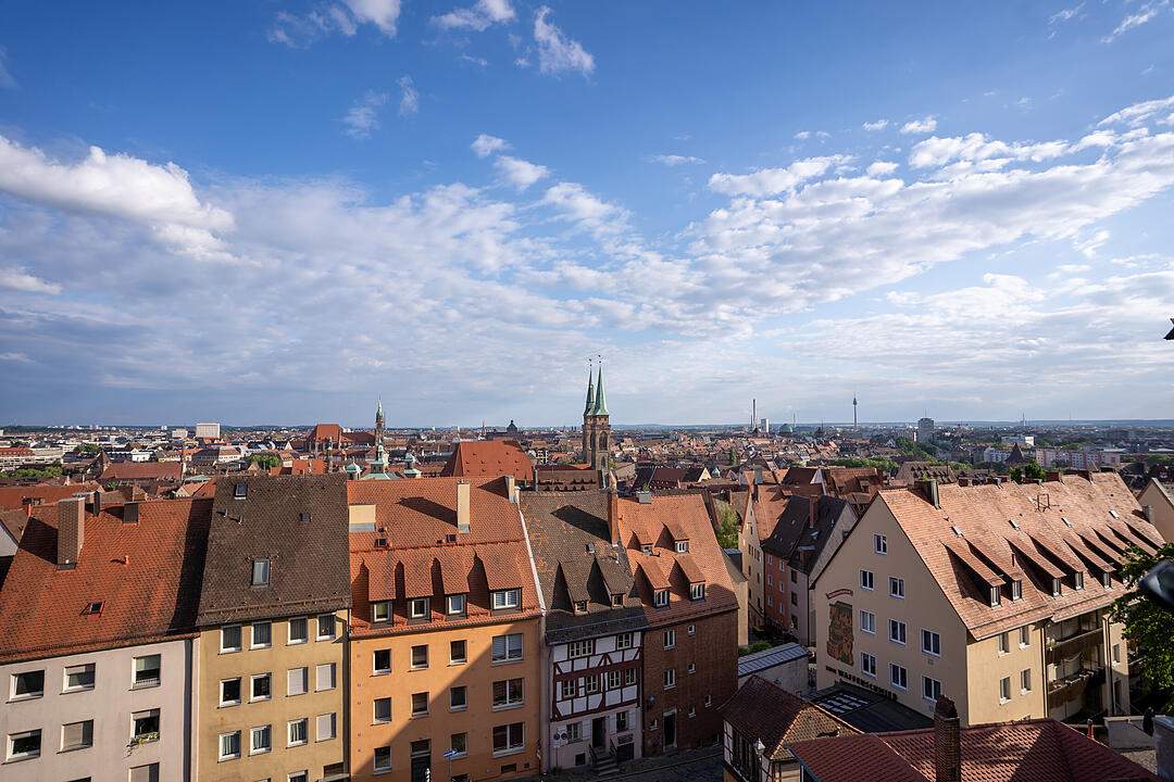Nürnberg erstrahlte in BLAU.