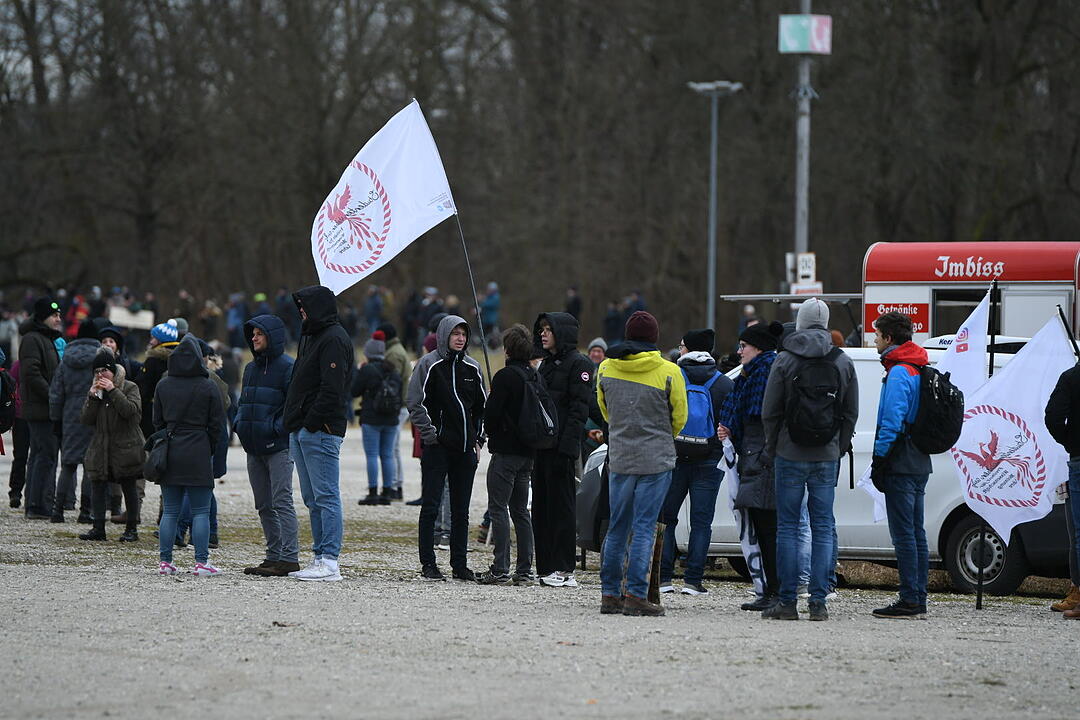 "Mega-Demo in Nürnberg"